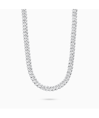 Prong link chain 5.5 mm silver le des métaux précieux