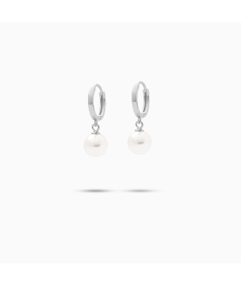 Pearl silver earrings les ligaments