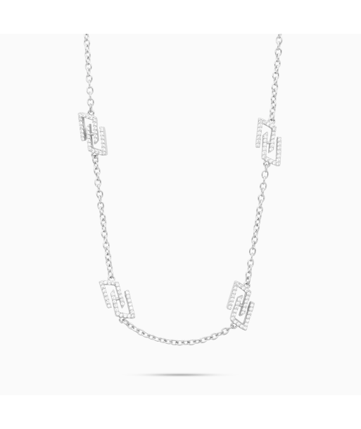 Silver Monogram Chain la livraison gratuite