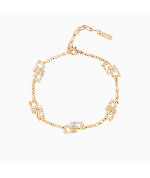 Golden Monogram Bracelet le concept de la Pate a emporter 