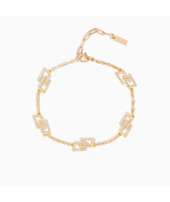 Golden Monogram Bracelet chez Cornerstreet bien 