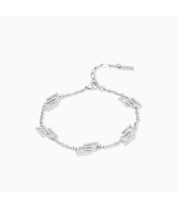 Silver Monogram Bracelet le des métaux précieux