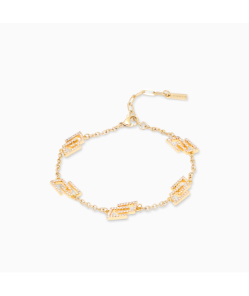 Golden Monogram Bracelet le concept de la Pate a emporter 