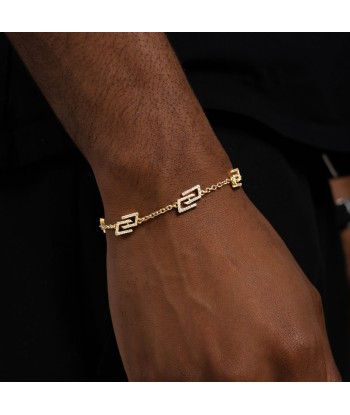 Golden Monogram Bracelet chez Cornerstreet bien 