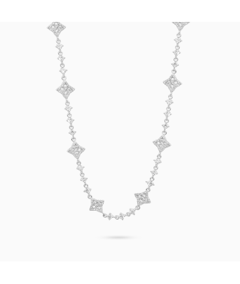 Silver Flower Tennis Chain Toutes les collections ici