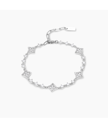 Flower Tennis Bracelet Silver sélection de produits