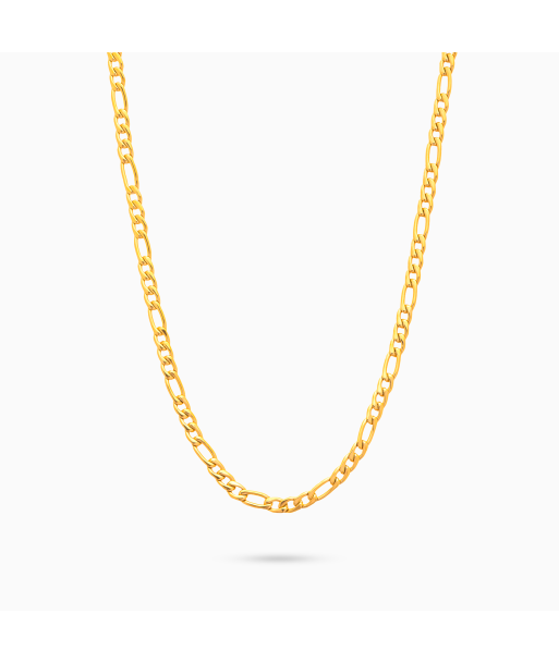 Figaro chain 2 mm gold solde