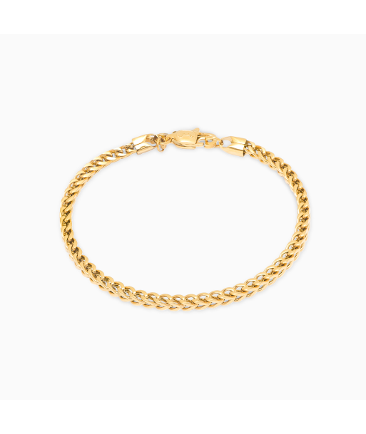 Franco bracelet 3 mm gold les ligaments