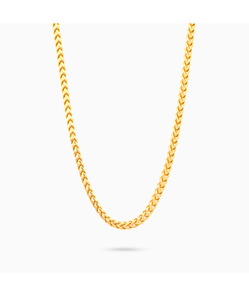 Franco chain 3 mm gold une grave pollution 