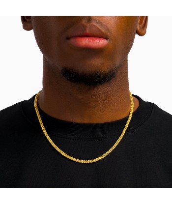 Franco chain 3 mm gold une grave pollution 