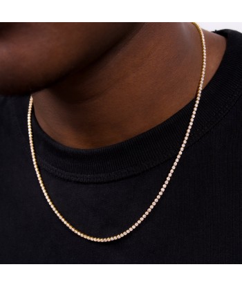 Tennis chain 2 mm gold Jusqu'à 80% De Réduction