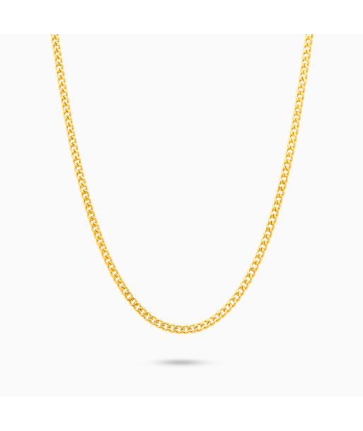 Cuban link chain 2 mm gold 50-70% off 