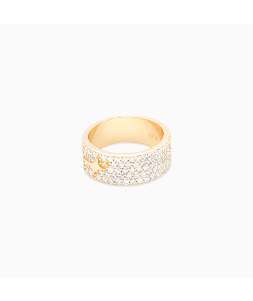 Iced band gold signature pas cher chine