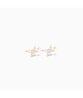 Iced Signature gold earrings de France