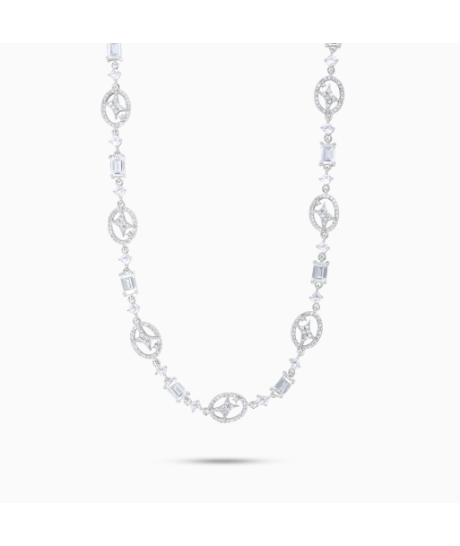 Silver Signature Iced Chain 2023