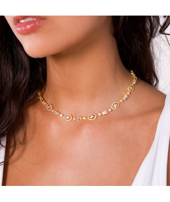 Gold Signature Iced Chain Livraison rapide