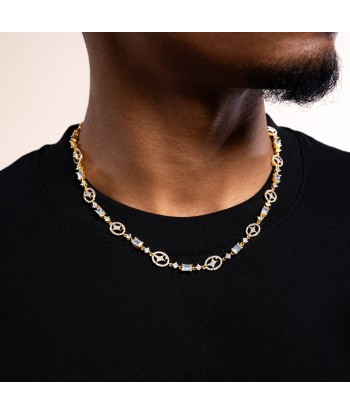 Gold Signature Iced Chain pas cheres