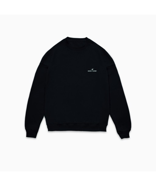 Signature Sweater - Black à prix réduit toute l'année