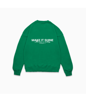 Signature Sweater - Green rembourrage situé sous