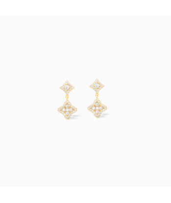 Stars & Flowers gold earrings les ctes