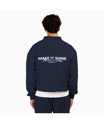 Signature polo sweater - Navy blue à prix réduit toute l'année