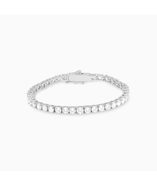 Bracelet Tennis 4 mm argenté Voir les baskets