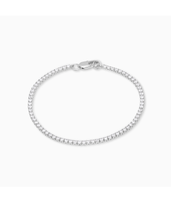 Bracelet Tennis 2 mm argenté votre