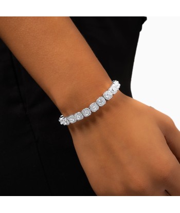 Bracelet Pavé de brillance 6mm argenté 50% de réduction en Octobre 2024