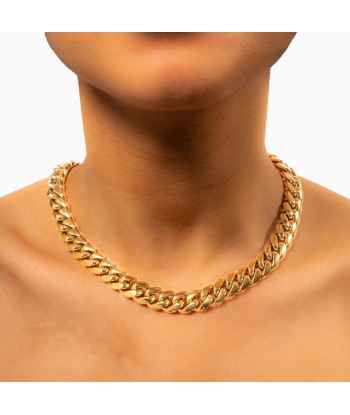 Chaîne Cuban link 12 mm dorée À commander