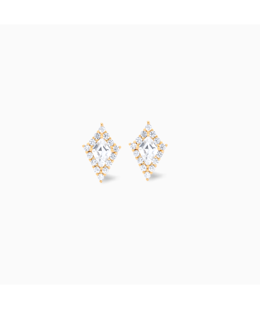 Halo earrings dorées ou a consommer sur place