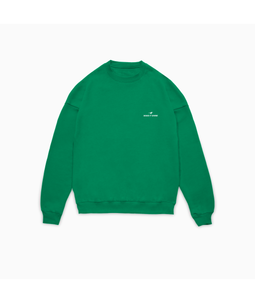 Sweater Signature - Vert une grave pollution 