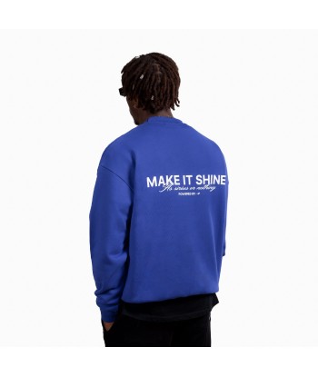 Sweater Signature - Bleu Par le système avancé 